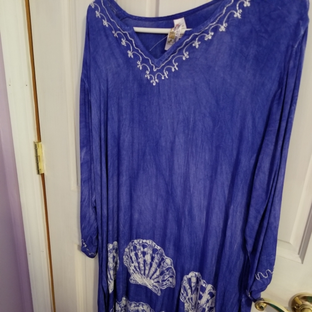 Tropical Plus Size summer top